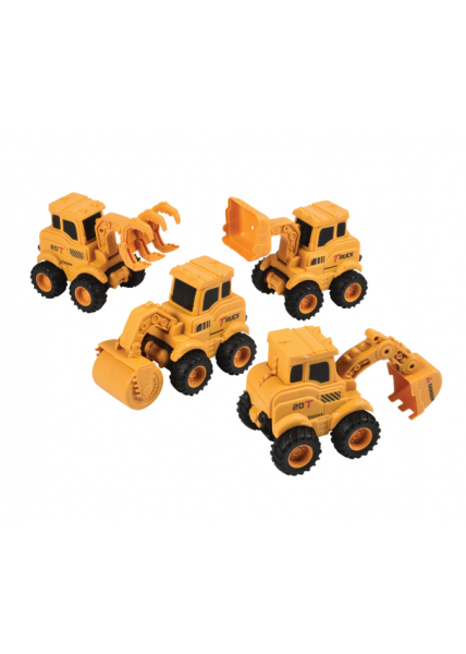 Press and Go Construction Vehicle